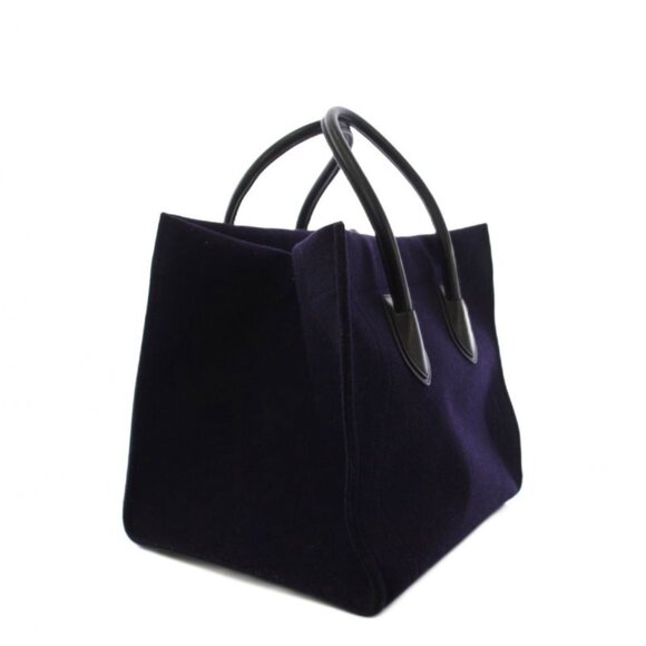 Celine Luggage Phantom Wool Felt Tote Purple KH - Picture 3 of 8